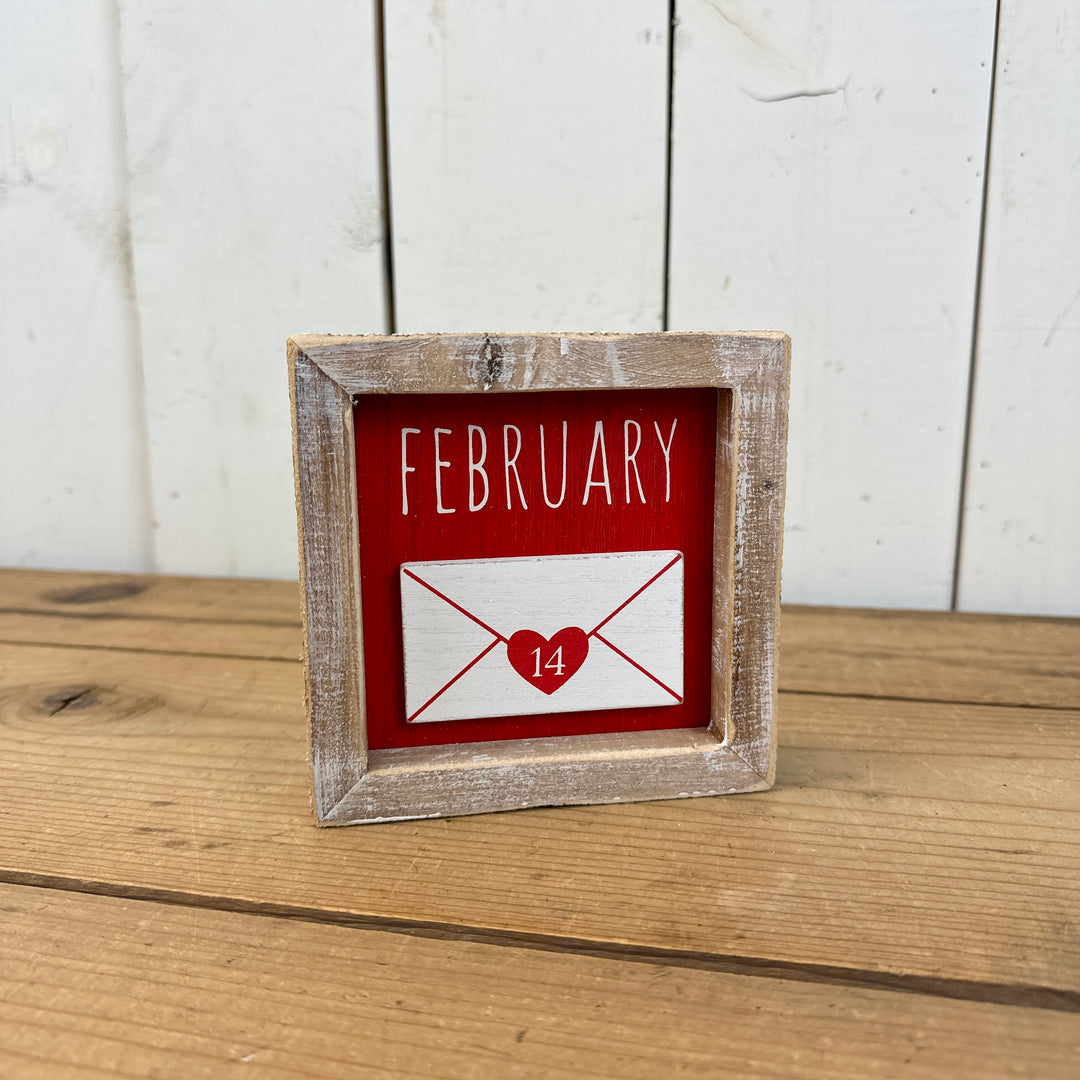 Reversible Valentine’s/St. Patrick’s Day Sign