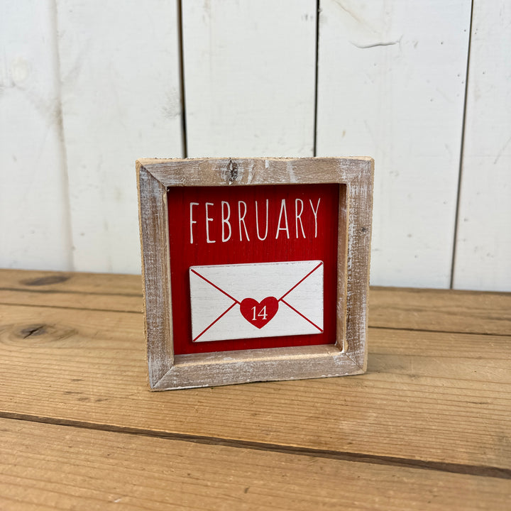 Reversible Valentine’s/St. Patrick’s Day Sign