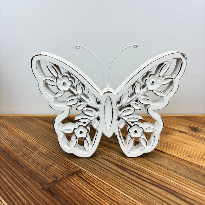 Butterfly Wood Cut-Out Decor - 2 Styles