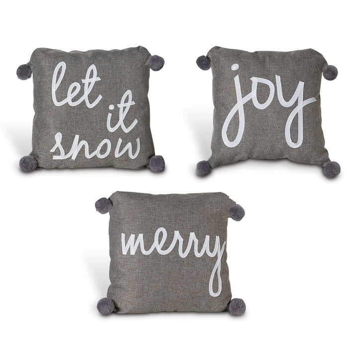 Holiday Design Pillow, 3 Styles