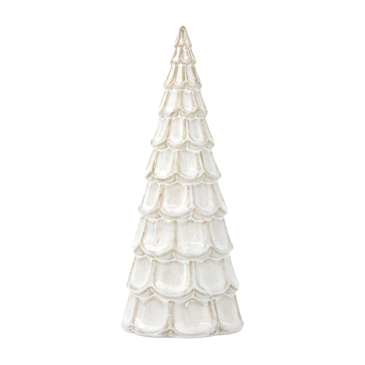 Porcelain Distressed White Tree, 2 sizes