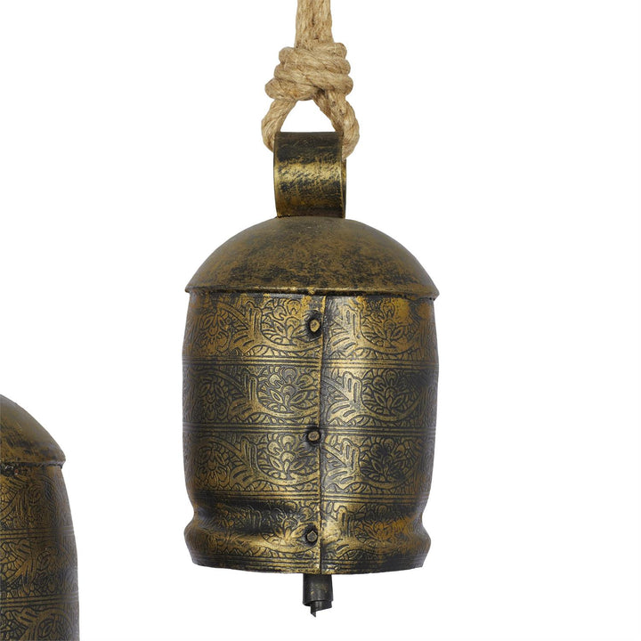 Large Rounded Gold Bells