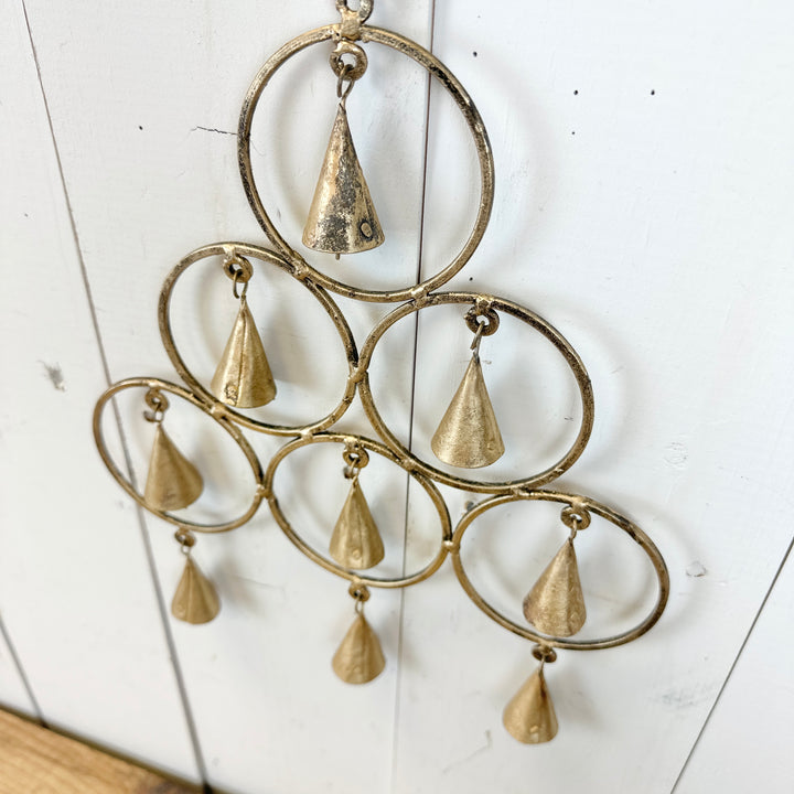 Hanging Gold Bells