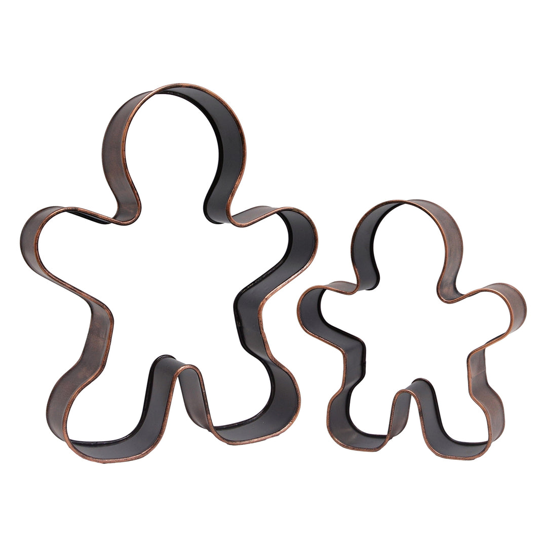 Set Of 2 Gingerbread Cookie Cutouts