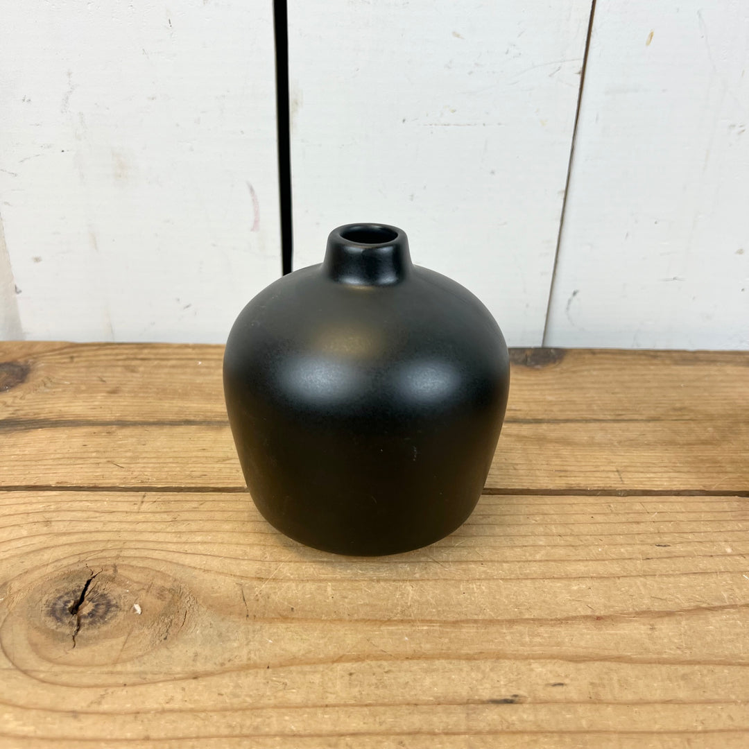 Black Matte Mini Vases