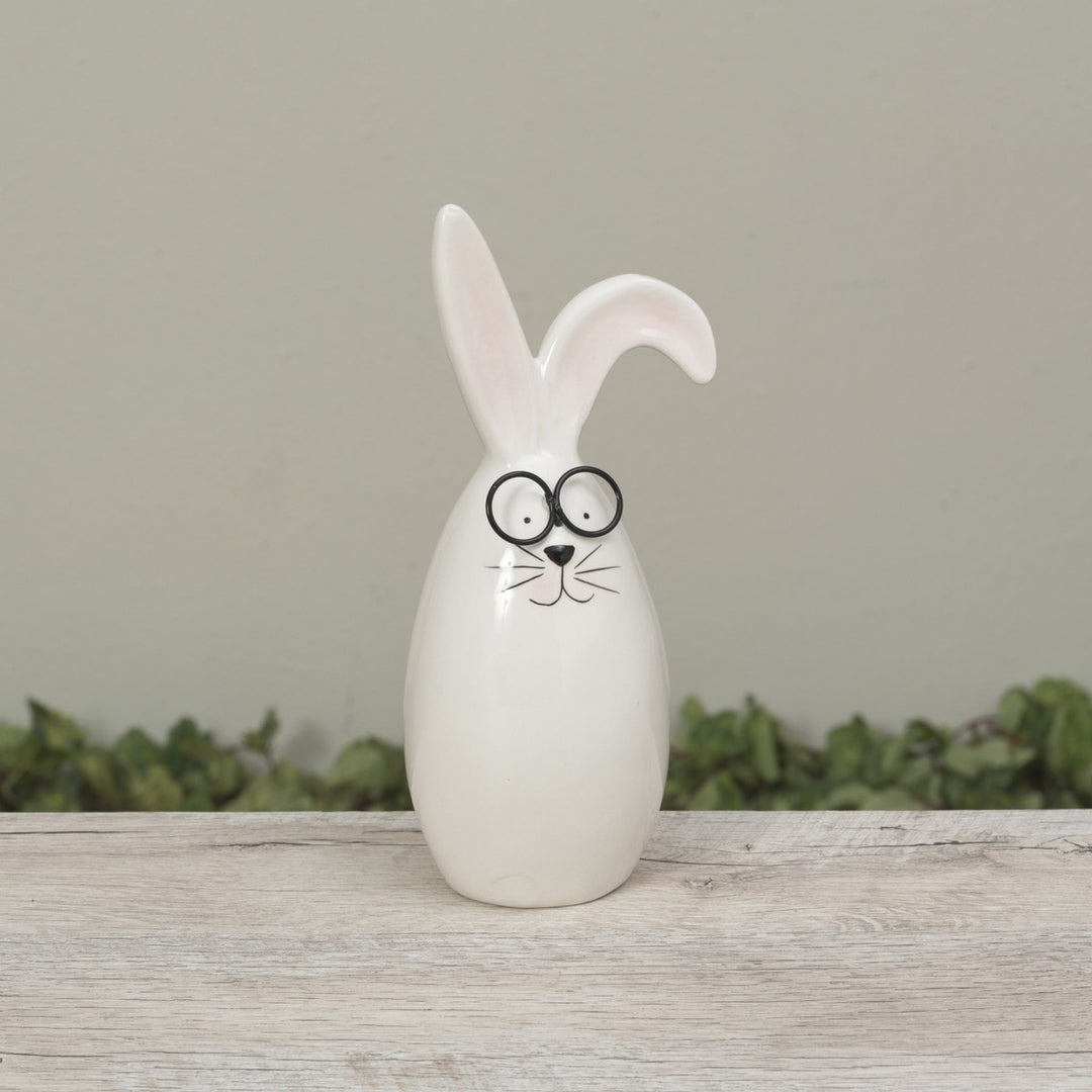 Ceramic Bunny w/ Glasses