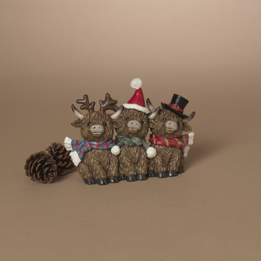 Holiday Highland Cows