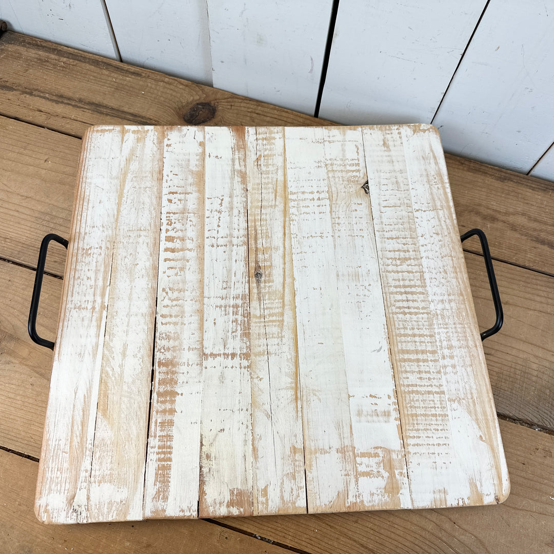 Wood Tray with Handles