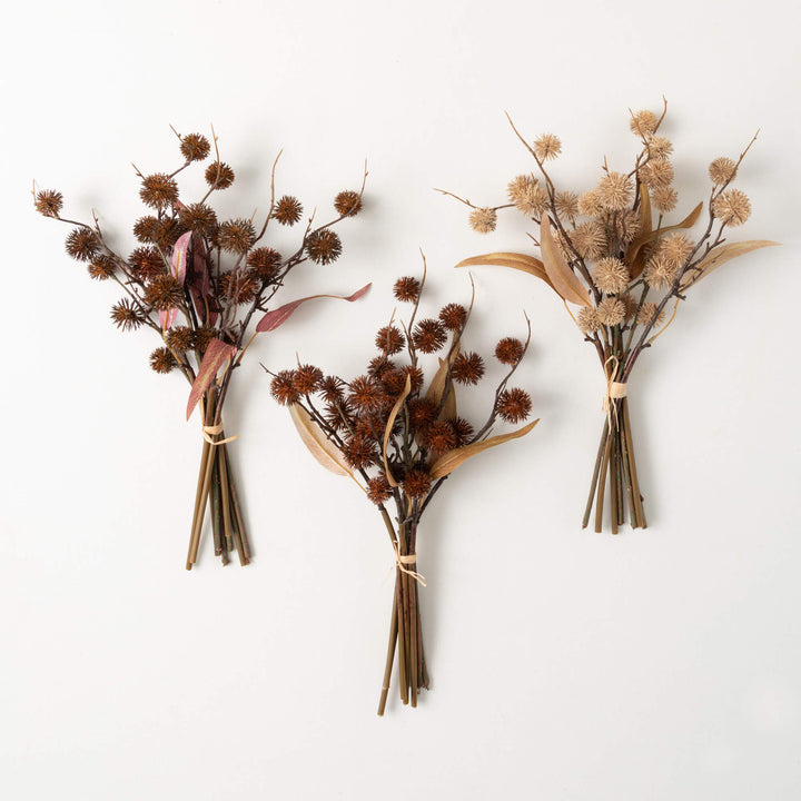 Thistle leaf Bouquet - 3 Colors