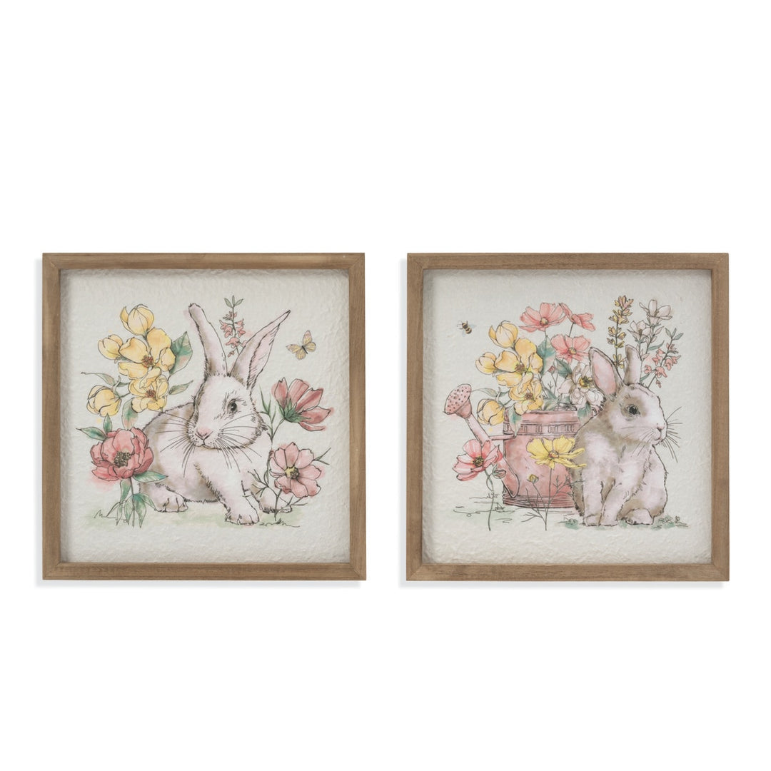 Bunny Print on Rag Paper - 2 Styles