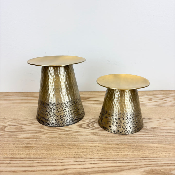 Gold Candleholders - 2 Sizes