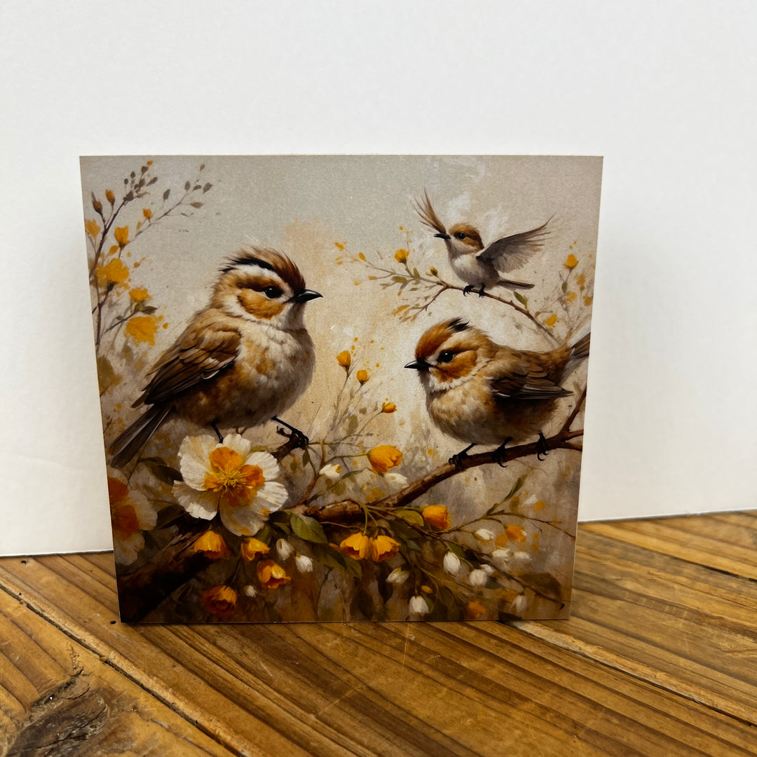 Spring Wooden Blocks