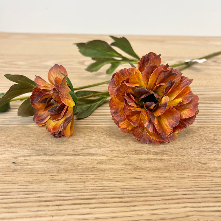 Fall Zinnia Stems - 2 Colors