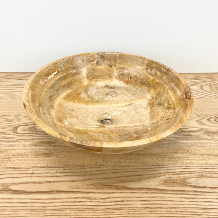 Large Mango Wood Bowl