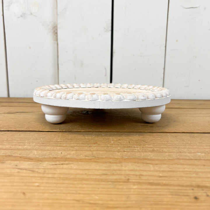 Beaded Distressed Risers
