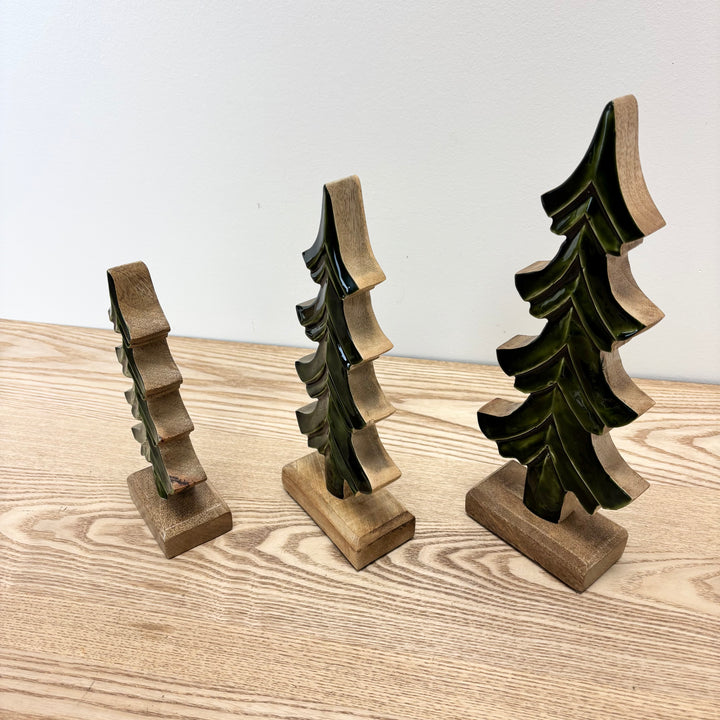 Green Mango Wood Tree - 3 Sizes