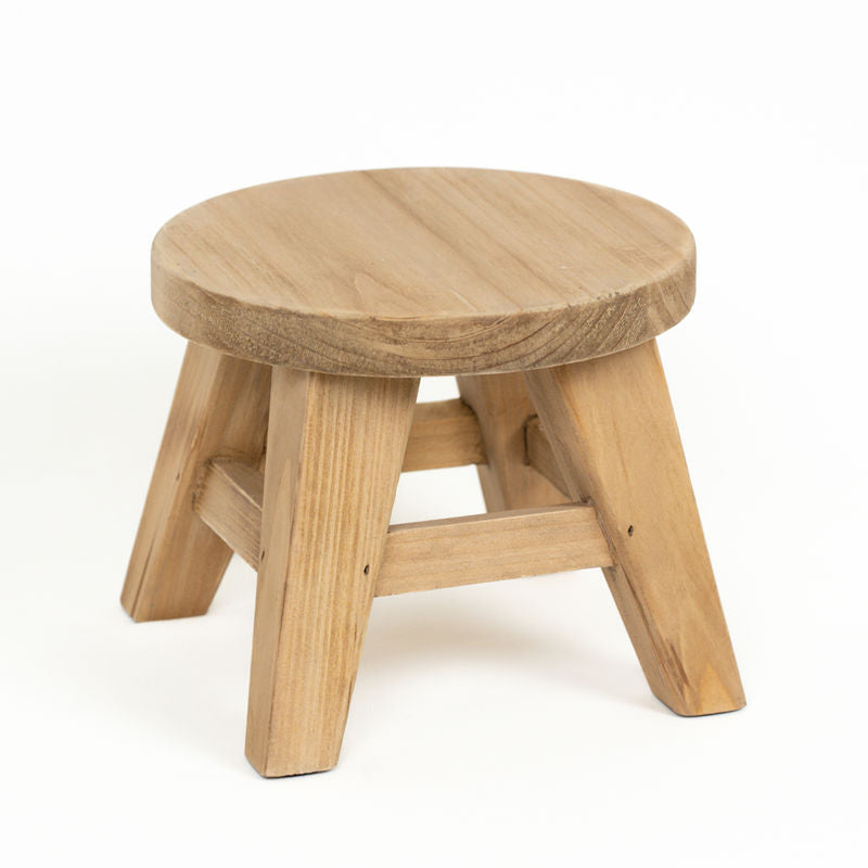 Round Wood Riser, 2 sizes, 4 colors
