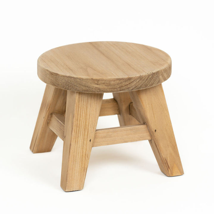 Round Wood Riser, 2 sizes, 4 colors