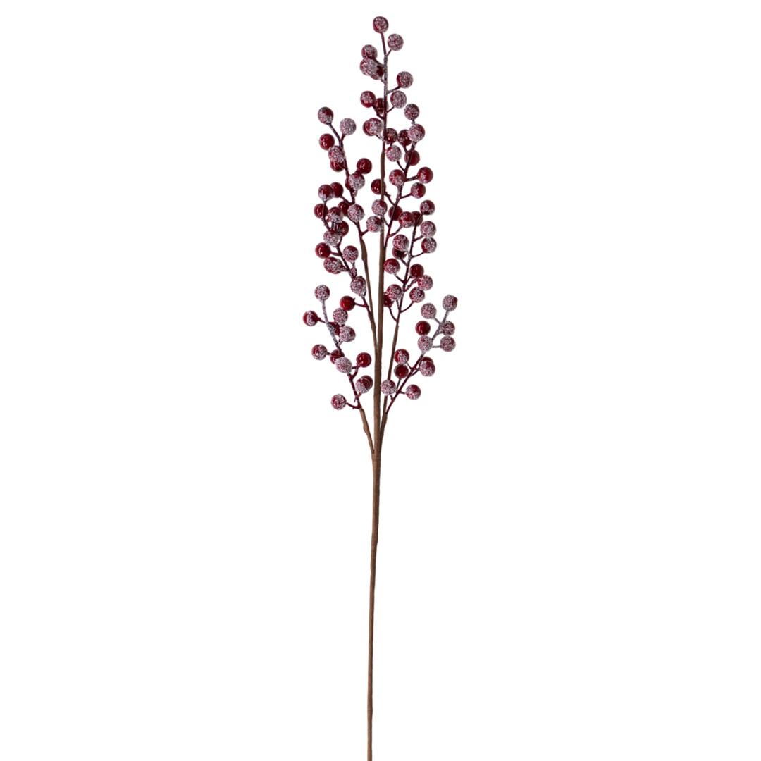 Frosted Berry Spray Red