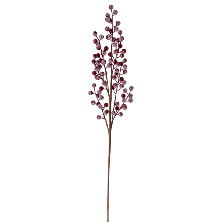 Frosted Berry Spray Red