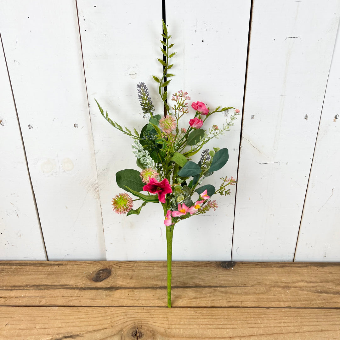 Pink Wildflower Stem