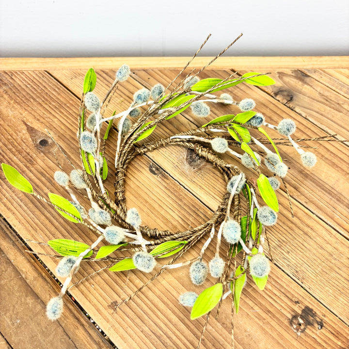 Pussy Willow Candle Ring