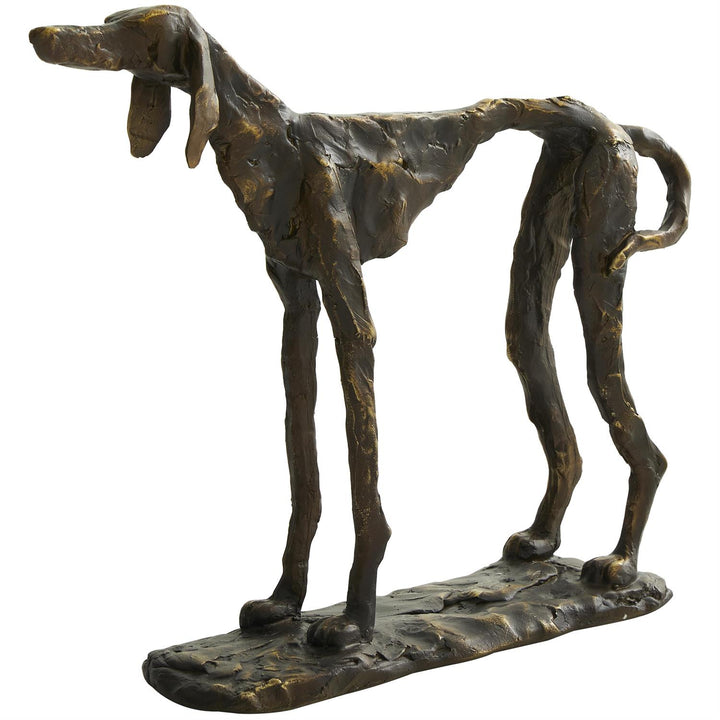 Bronze Dog Statue