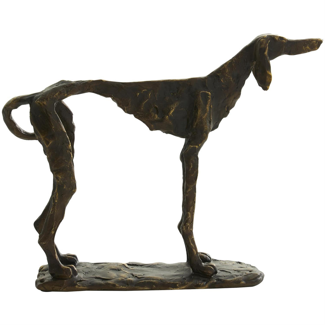Bronze Dog Statue