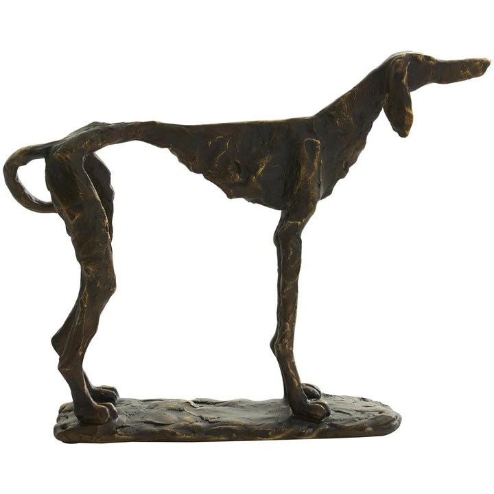 Bronze Dog Statue
