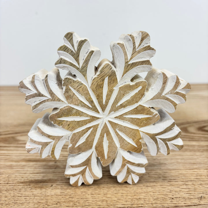 Carved Snowflake - 3 Sizes