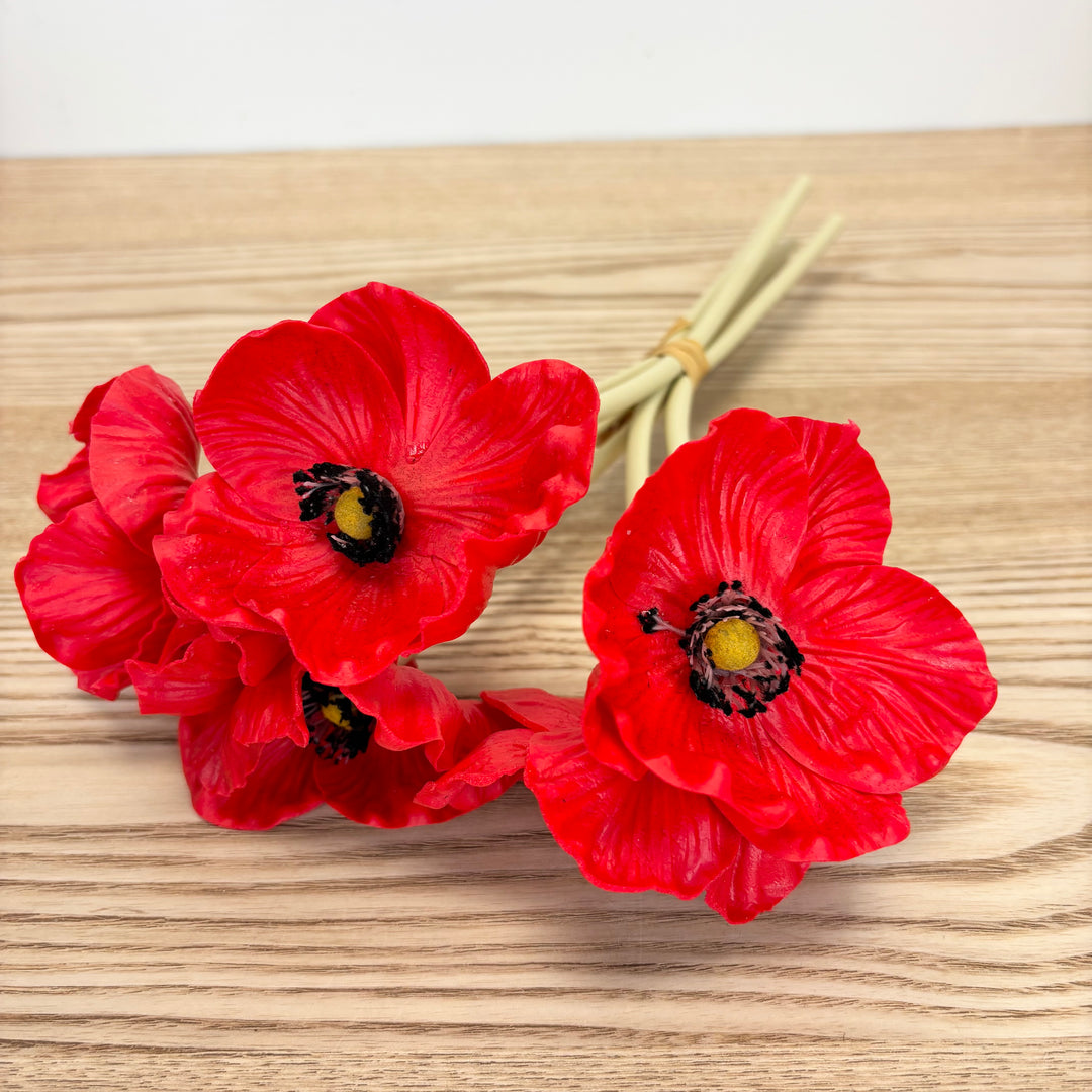 Mini Poppy Bouquet - 2 Colors
