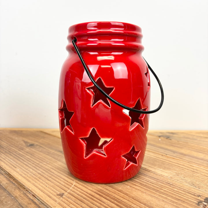 Dolomite Star Lantern Jar - 3 Colors