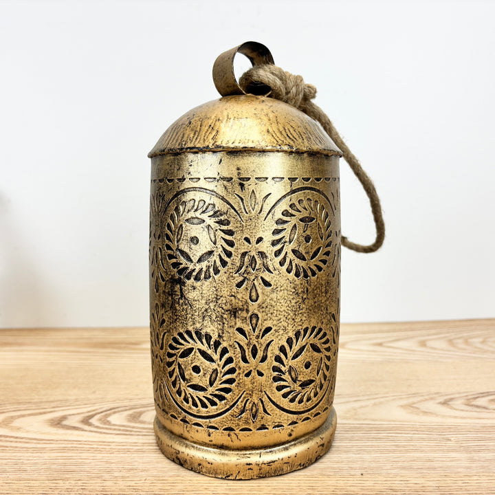 Embossed Bell Ornaments - 3 Sizes