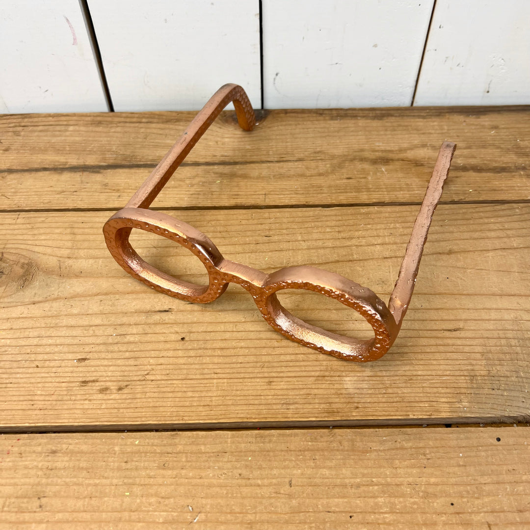 Rose Gold Iron Glasses