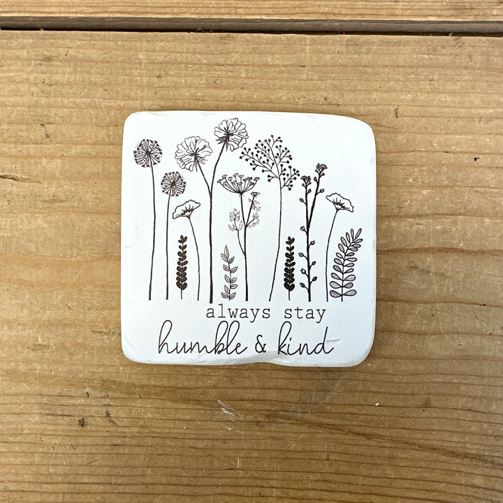 Decorative White Coasters