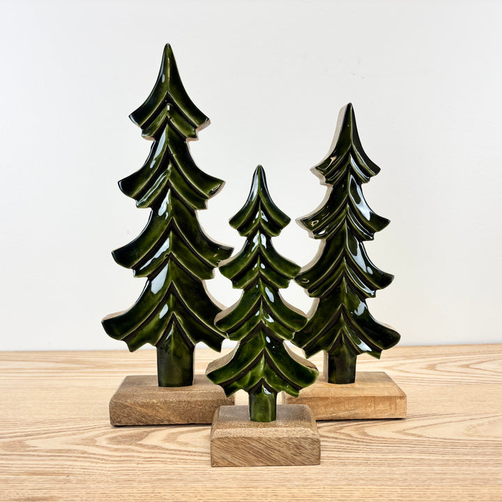 Green Mango Wood Tree - 3 Sizes