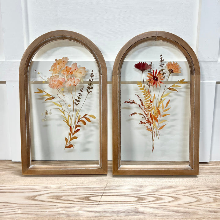 Arched Wildflower Wall Art