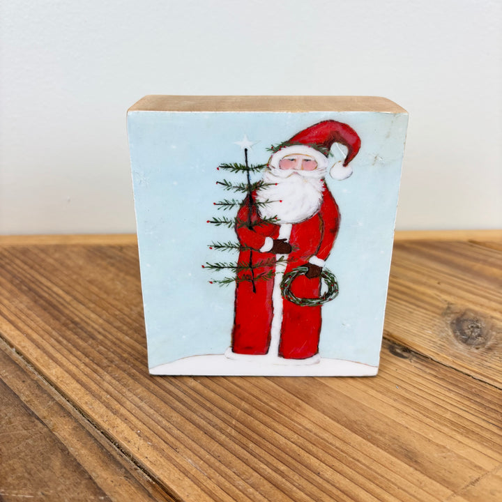 Santa & Snowman Art Blocks - 4 Styles