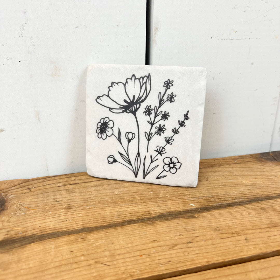 Wildflower Coasters