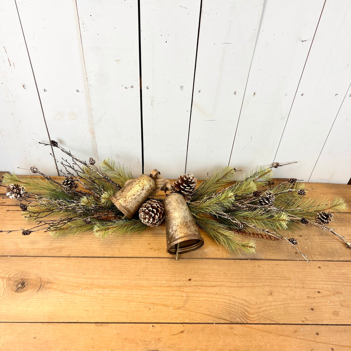 Gold Bell and Pine Tabletop Design Kit