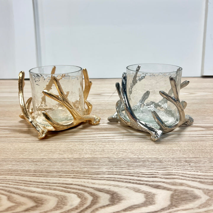 Deer Antler Candle Holder