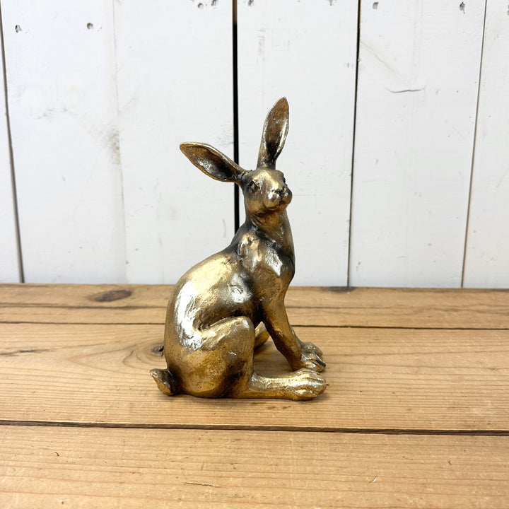 Gold Sitting Bunny