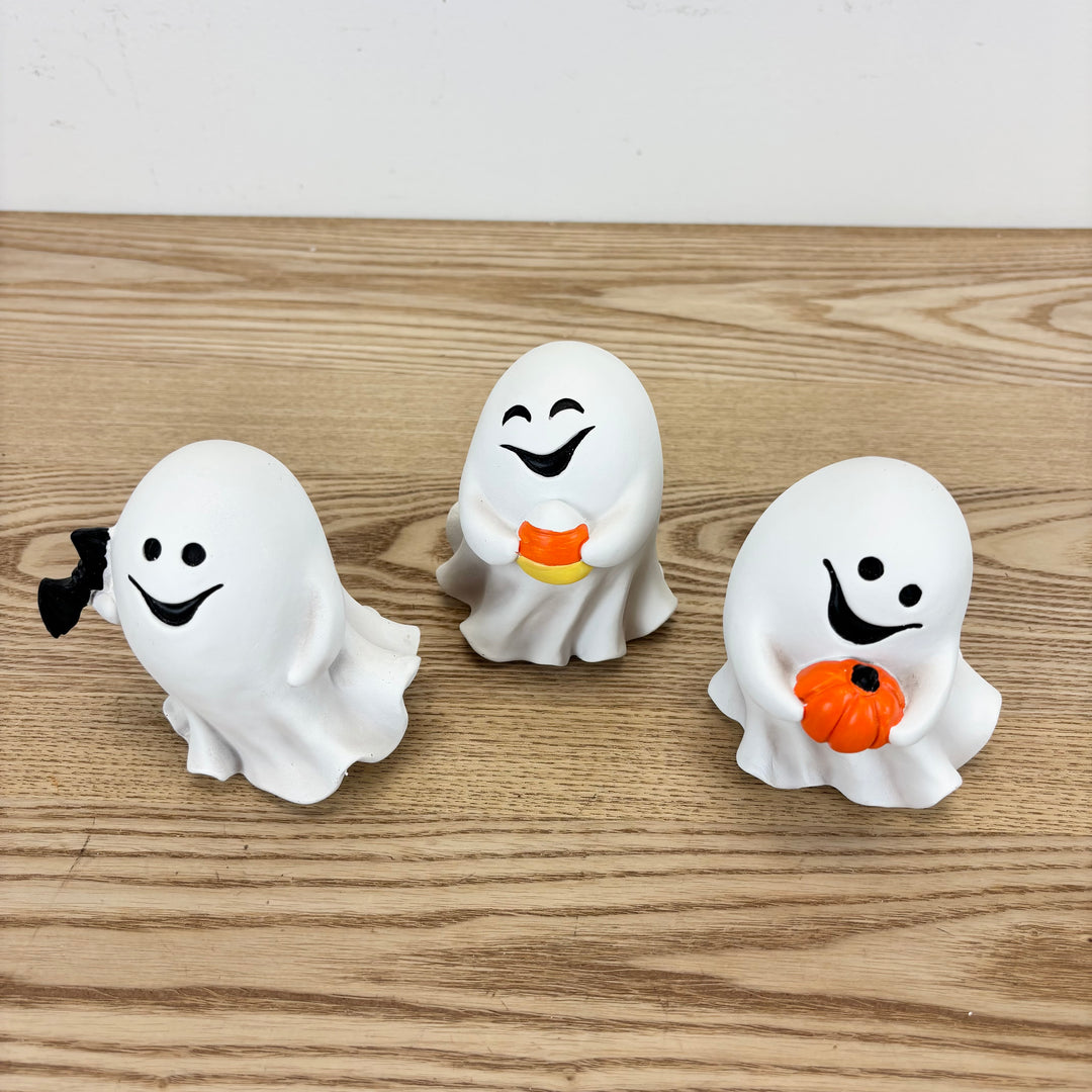 Happy Ghost Figurines - 3 Styles
