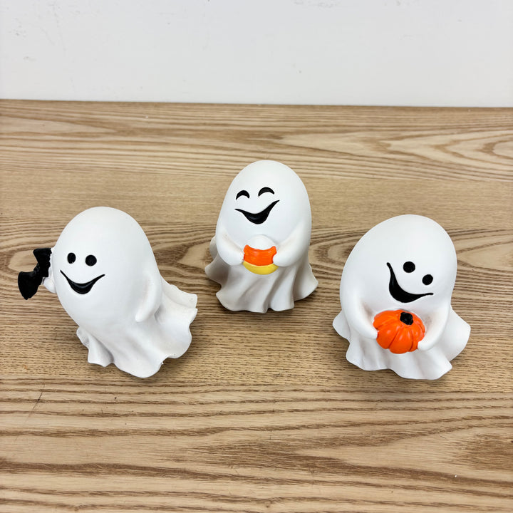 Happy Ghost Figurines - 3 Styles