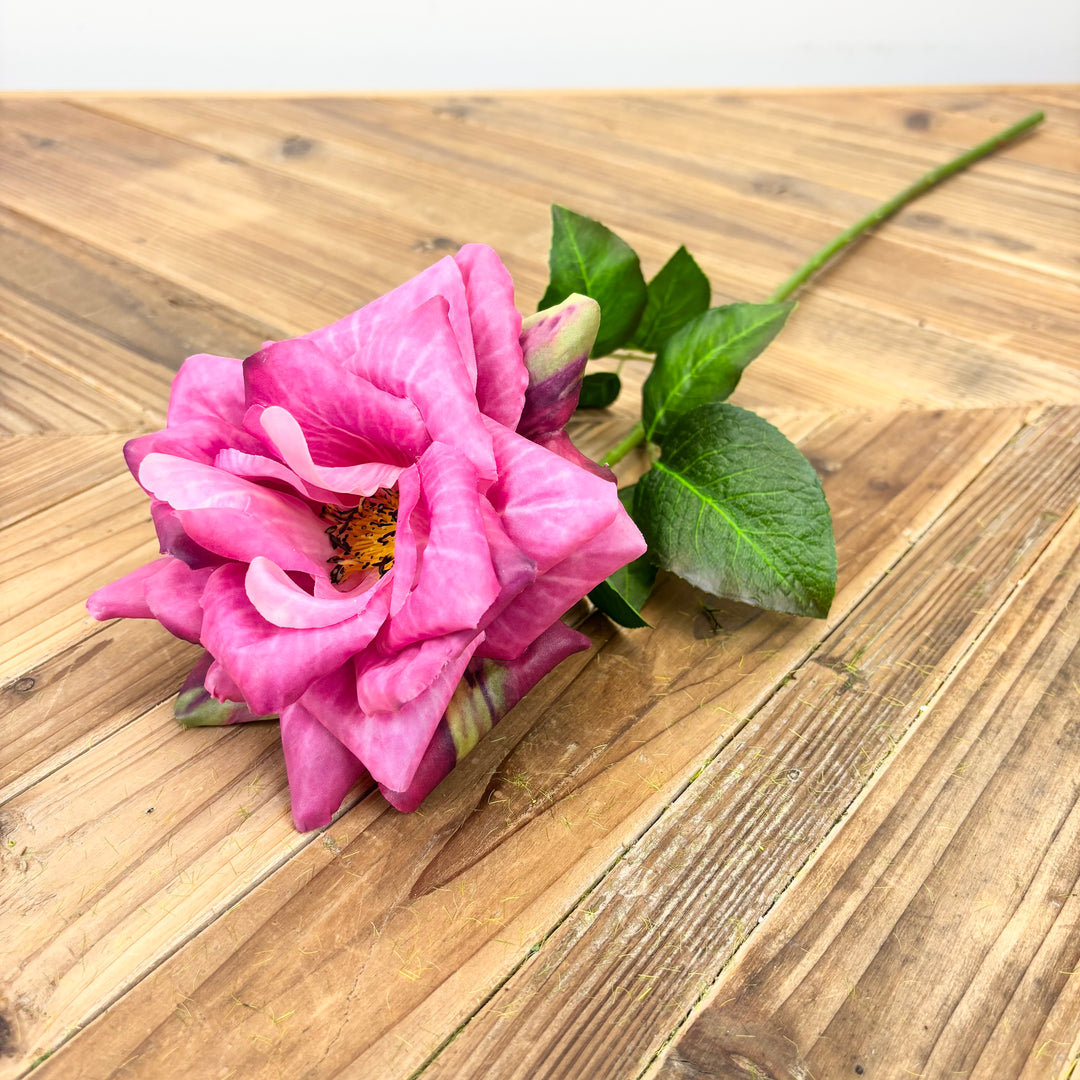 Real Feel Rose Stem - 2 Colors