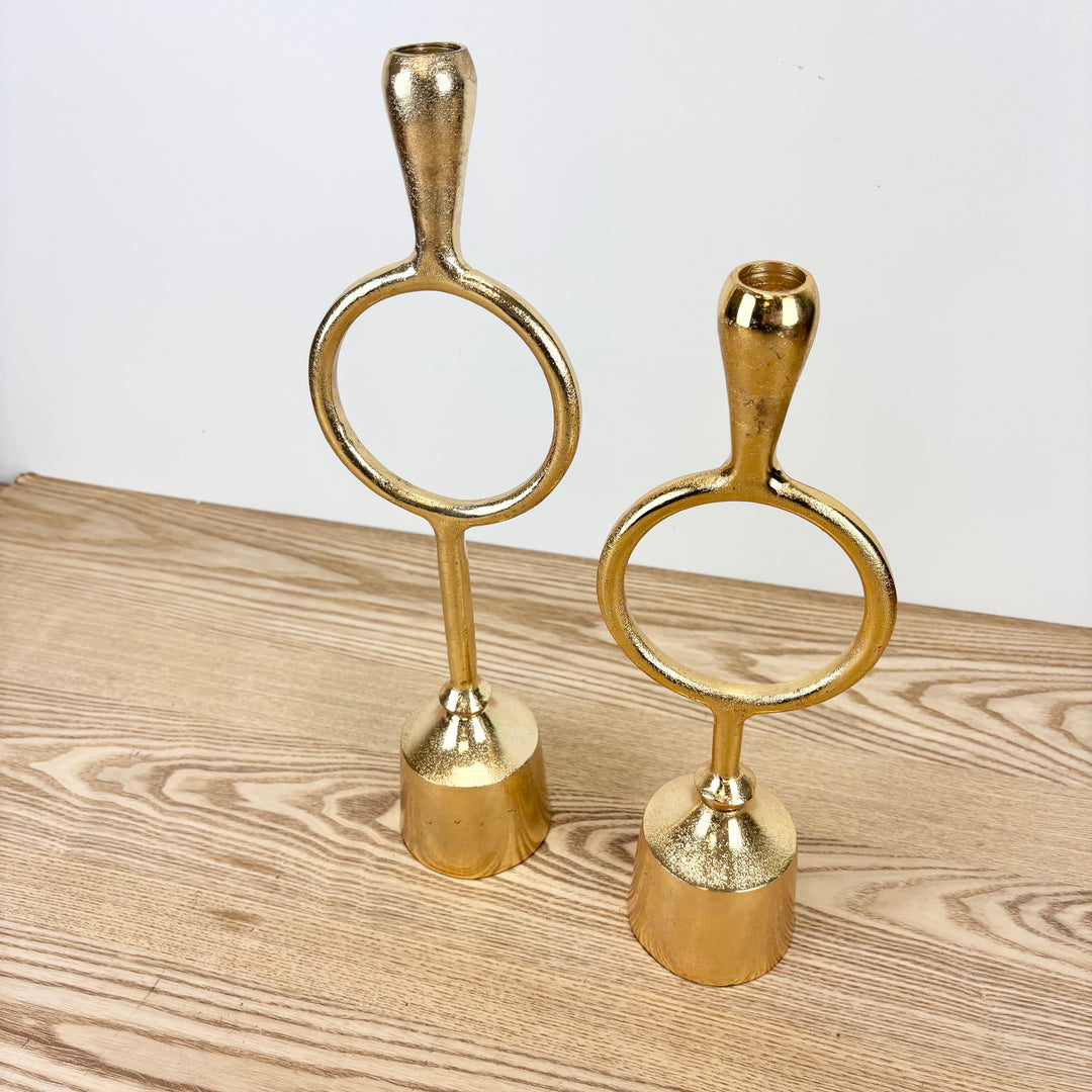 Gold Ring Metal Taper Holders