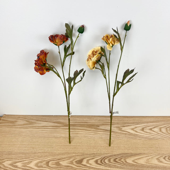 Fall Zinnia Stems - 2 Colors