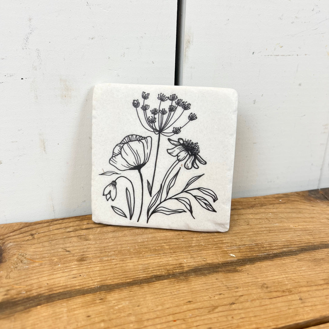 Wildflower Coasters