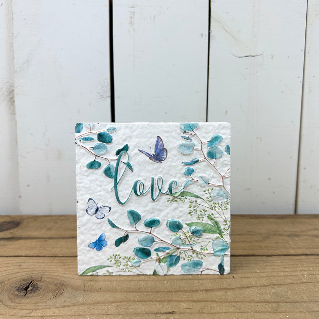 Blue Butterfly Plaques