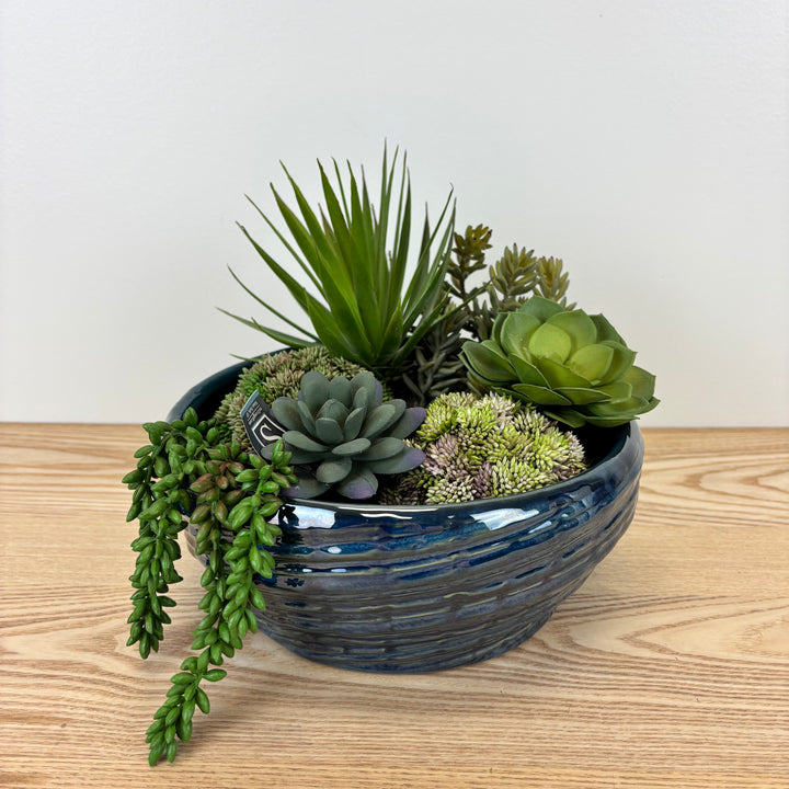 Blue Swirl Bowl